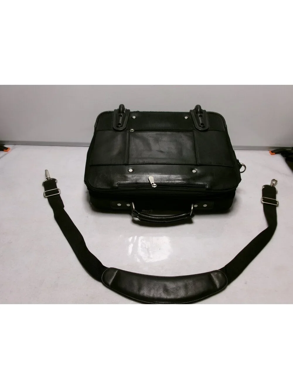 World Traveler Rolling Carry On Bag Black